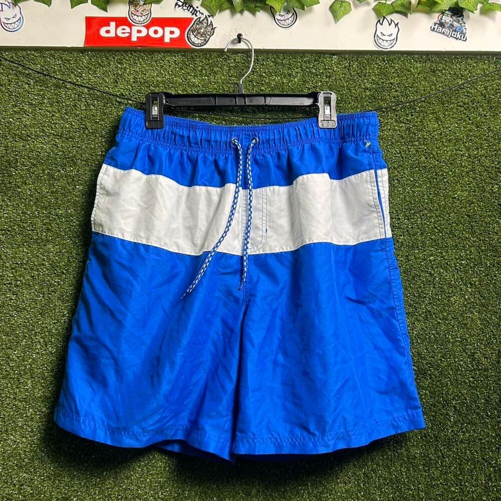 Ocean-pacific Men's Blue Swim-briefs-shorts